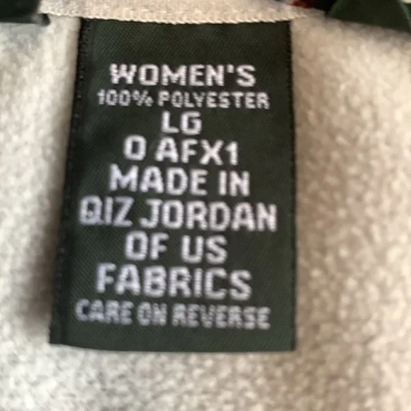 L.L. Bean Polartec purple jacket. Size large - Picture 3 of 12